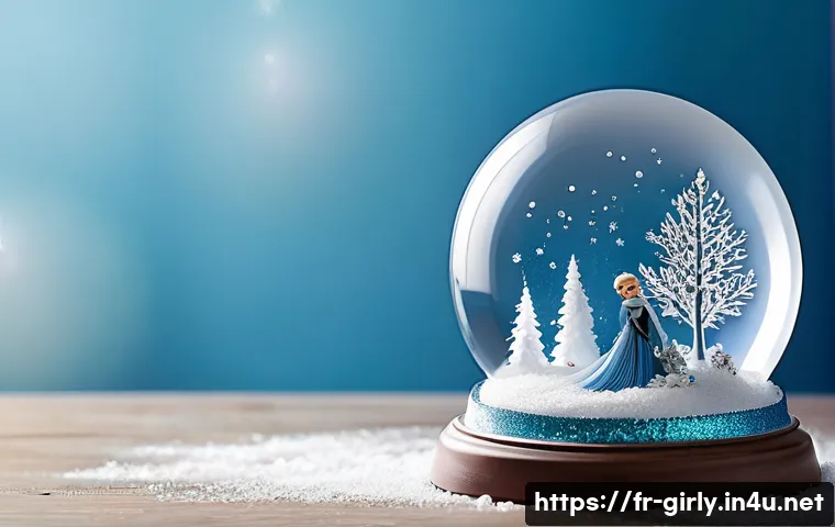 겨울왕국 스노우글로브 제작 키트 - **Prompt 1: "The Enchanted Unboxing: A World of Possibilities"**
    "A close-up, beautifully lit sh...