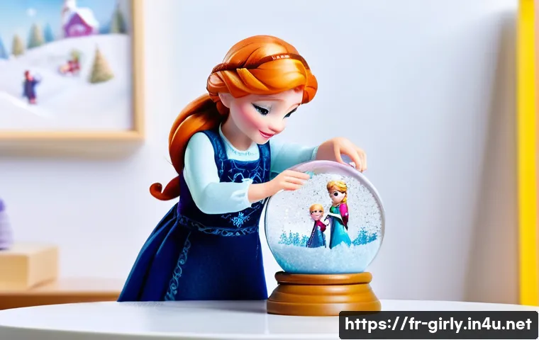 겨울왕국 스노우글로브 제작 키트 관련 이미지 1