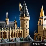 레고 해리포터 마법 모험 세트 - A highly detailed LEGO Hogwarts castle set featuring iconic locations such as the Great Hall with lo...